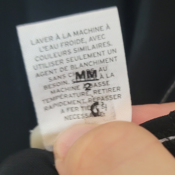 Something Navy Belted Double Slit Contrast Stitch Dress Size XS - Picture 11 of 15